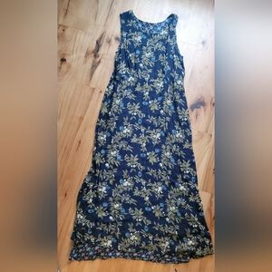 90s Sag Harbor Reversable Maxi Dress